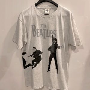 Vintage 1997 CRONIES  The BEATLES print Tshirt L